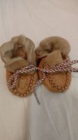 Babyschuhe für neugeborene Lammfell  neuwertig