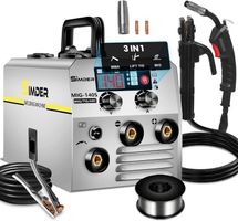 Fülldraht Schweisanlage Gas 140A 230v 3 1 Flux Mig Mma