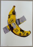 Death: Vuitton Cattelan Banana, POP Art signiert 18/100