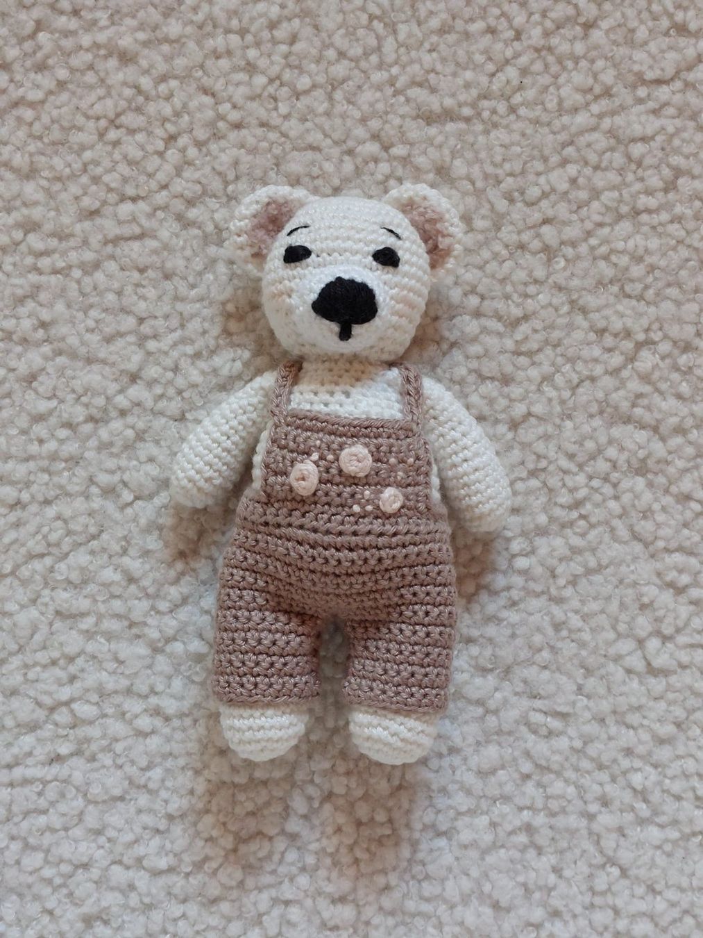 Giocattoli: Kuscheltier Bär – Nuovo e nell'imballaggio originale da Bleienbach venduto da babyhandgemachts 2