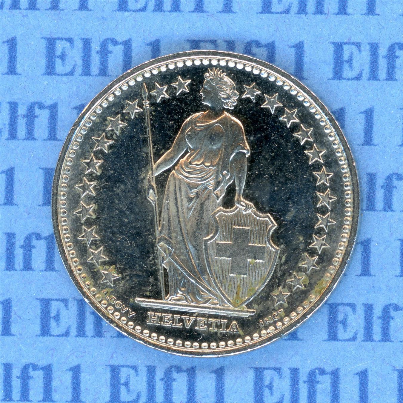 Tutti le monete: CHF___1.00 2015 -unz 1 Franken – Usato da Widnau venduto da Elf11 1
