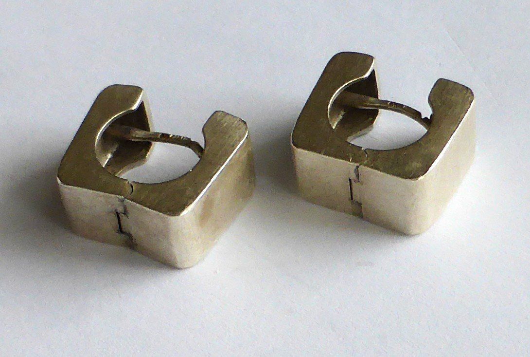 Boucles d'oreille: OHRENSTECKER / Puce d'oreille - SILBER / argent 925 – D'occasion à Buochs par ema-coins 1