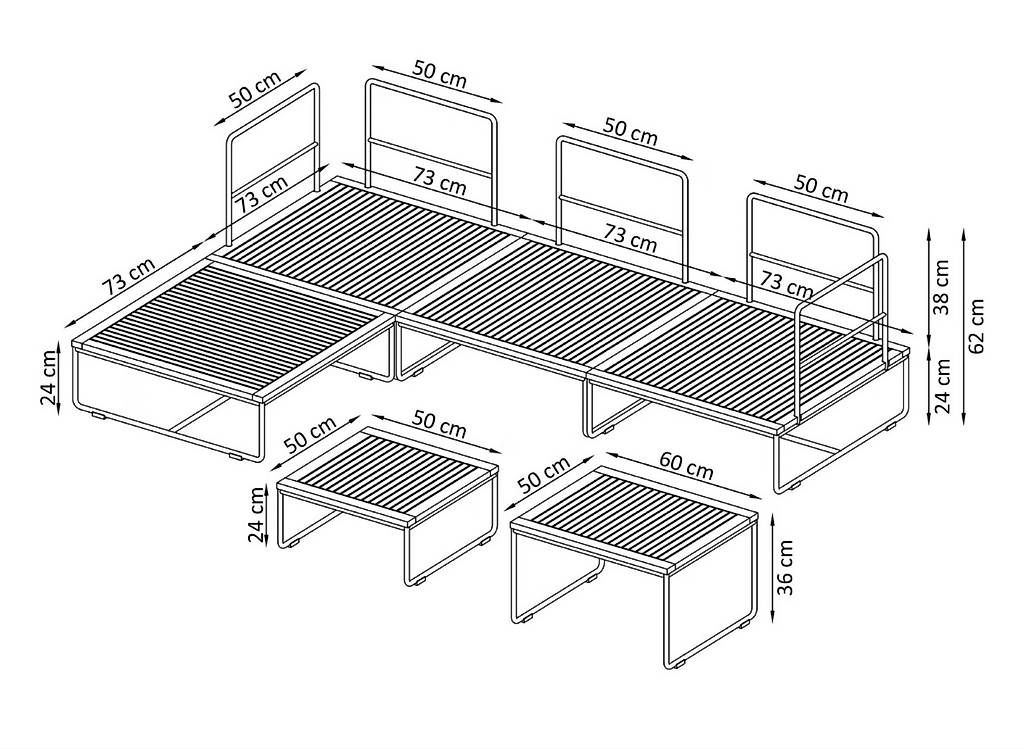 Giardimo Sofas: Gartenlounge Giardimo inkl. Abdeckhaube – Gebraucht aus Zürich von Pper 2