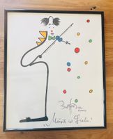 Berthold Spies, Musik ist Liebe, Poster gerahmt 51x61 cm