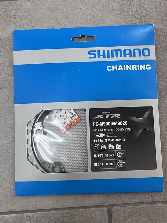 Plateau SHIMANO XTR SM-CRM90  32T 1