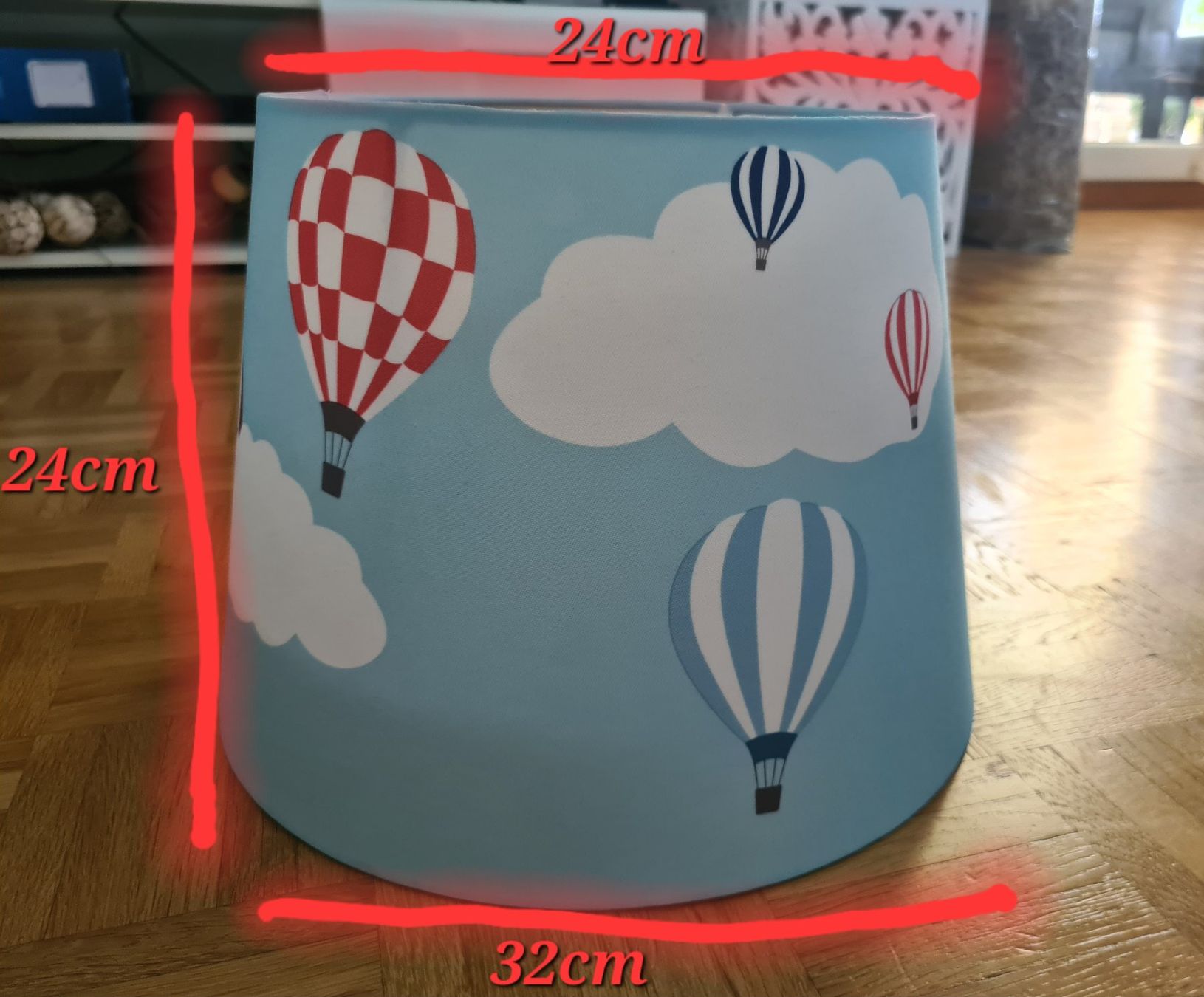 Ikea Lampenschirme: Lampenschirm fürs Kinderzimmer mit Ballons – Gebraucht aus Rudolfstetten von anjam81 2