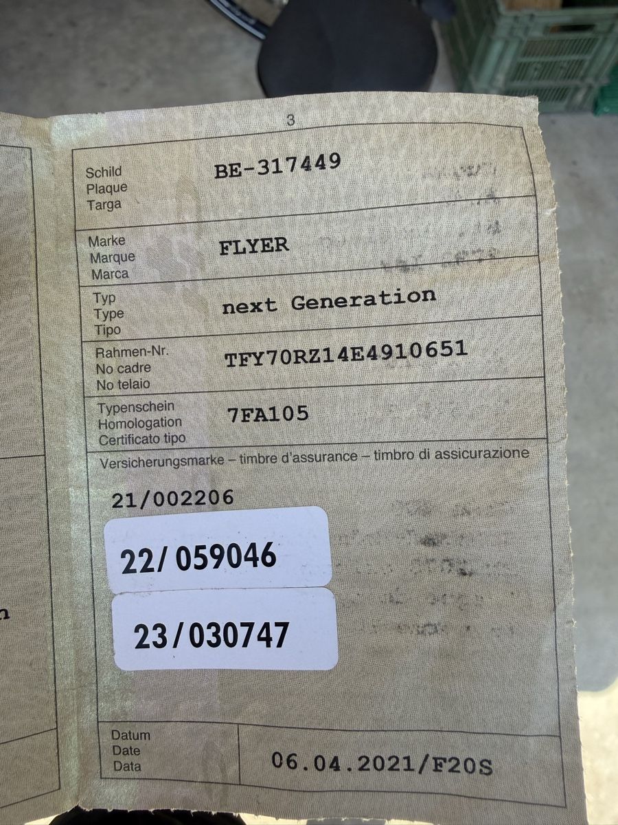 Flyer Biciclette: Flyer  next Generation  – Usato da Cordast venduto da Ferreira.rs3 3