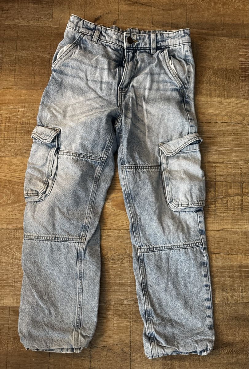 C&A Jeans: Winter Cargo-Jeans Gr. 152 – Usato da Gontenschwil venduto da alioli