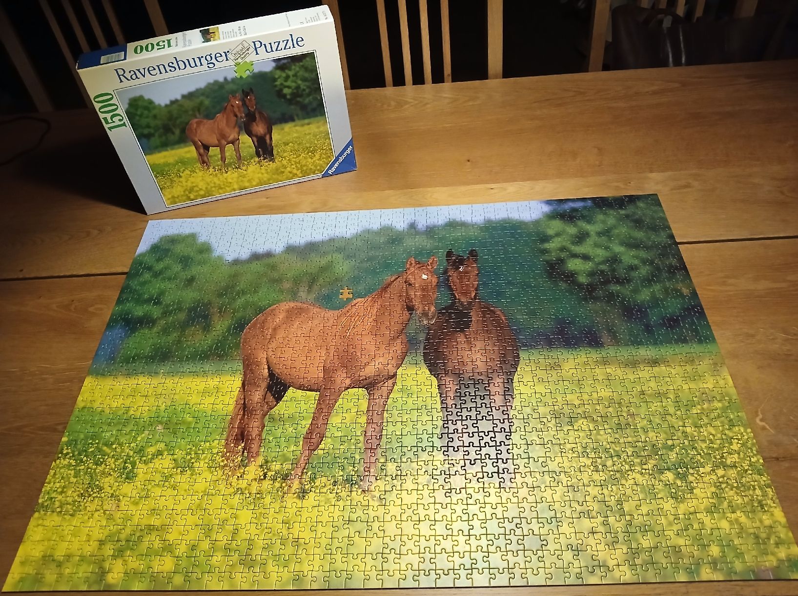 Ravensburger Puzzle: Ravensburger Puzzle Holsteiner Jährlinge – Usato da Reutigen venduto da CorinaAeschlimann 1
