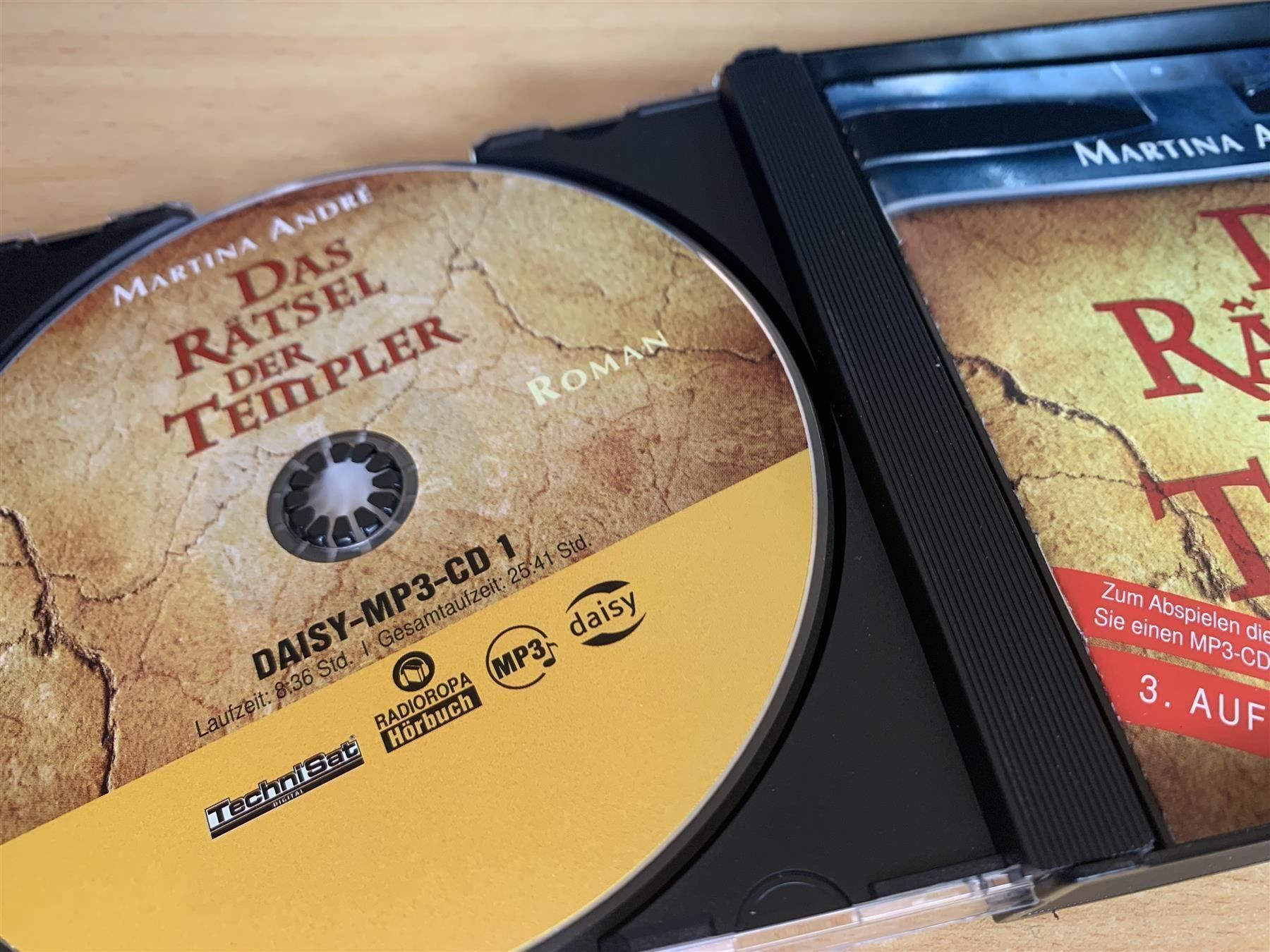 Audiolibri: Das Rätsel der Templer - 3 CD MP3 – Usato da Rikon im Tösstal venduto da Alpenmutz 2