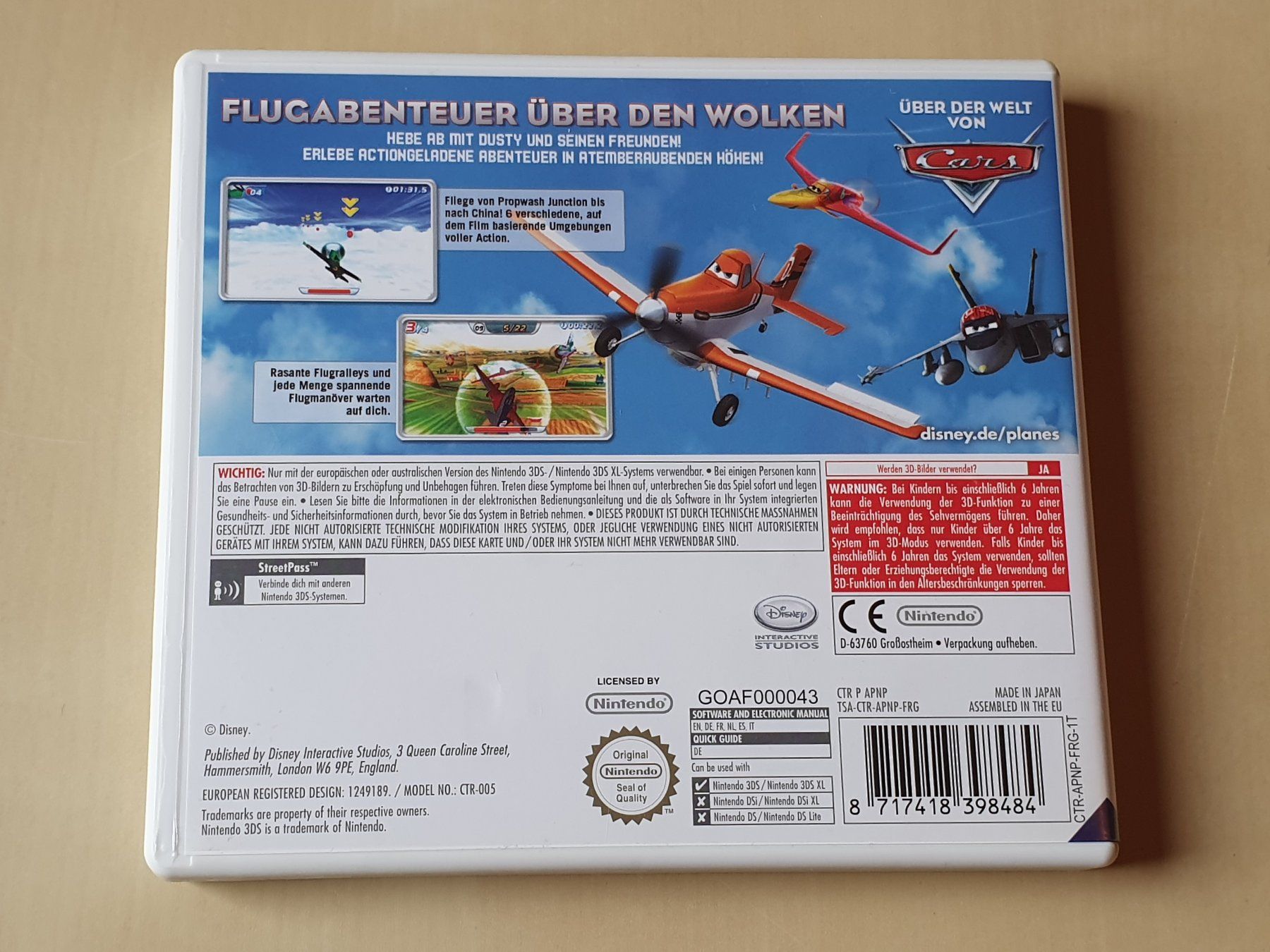 Nintendo Giochi: Planes – Usato da Stansstad venduto da collectorsshop 1