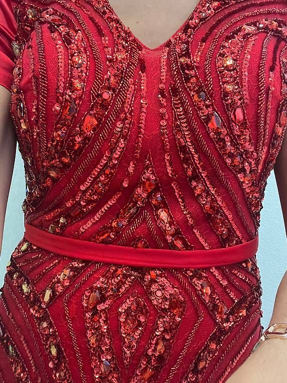 Vestiti: Rotes Abendkleid – Usato da Würenlos venduto da Donas1991 1