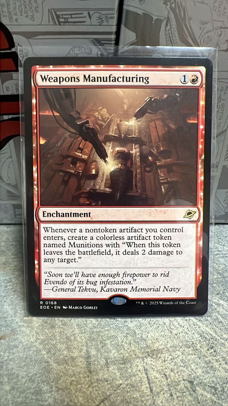 Magic The Gathering Carte collezionabili: Weapons Manufacturing – Nuovo (secondo la descrizione) da Wilen b. Wollerau venduto da GarruksShop