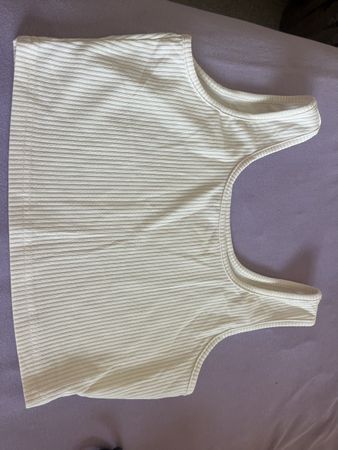 Damen Top Cremefarben Gr. L 