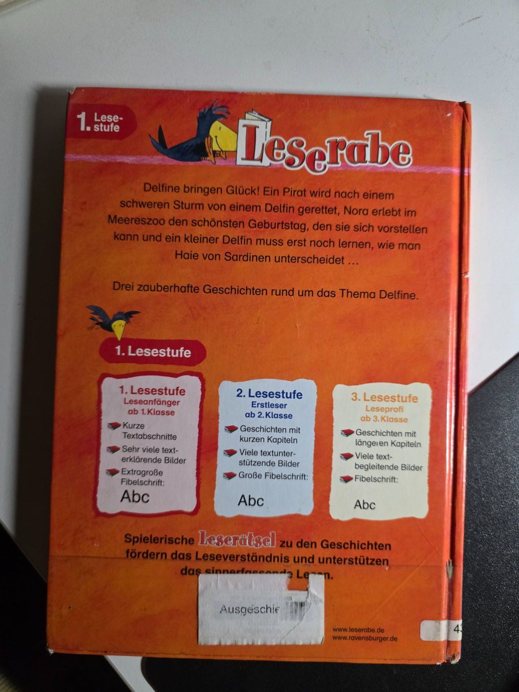 Bücher: Leserabe - Delfin Geschichten - 2005 – Gebraucht aus Walterswil BE von Lonitti 2