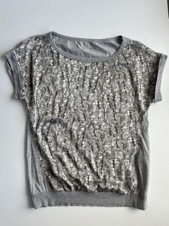 Marc Cain Shirt, Grau, Gr. N2, Top Zustand! Sommerlich!