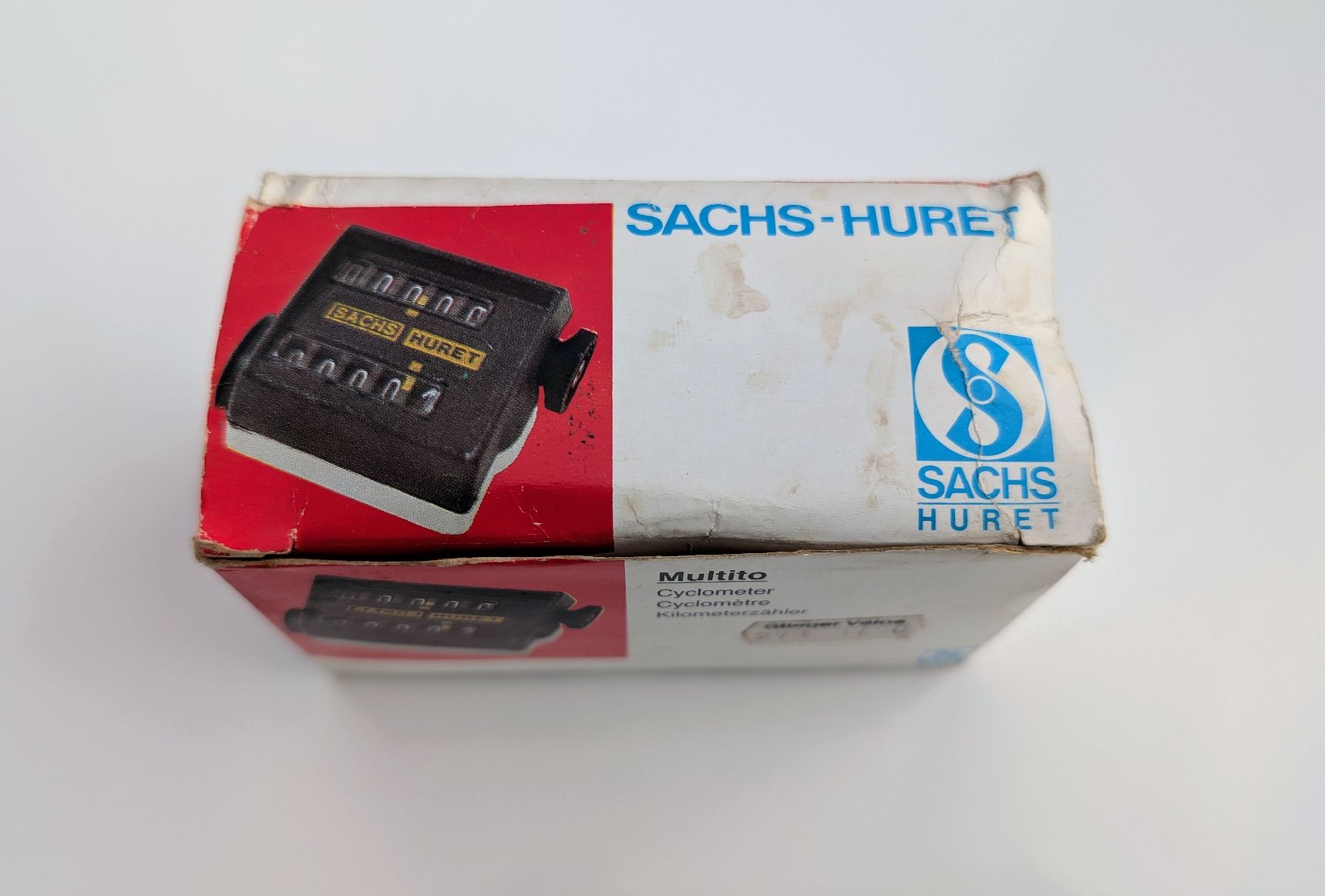 Messen: Vintage Sachs Huret Multito Cyclometer  – Neu und originalverpackt aus Oberriet SG von Bokost 2