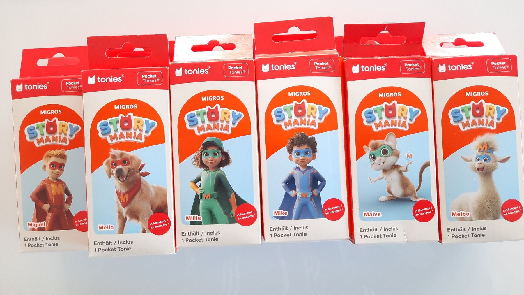 Hörbücher: Tonies Hörbücher  – Neu und originalverpackt aus Knutwil von RainerK02