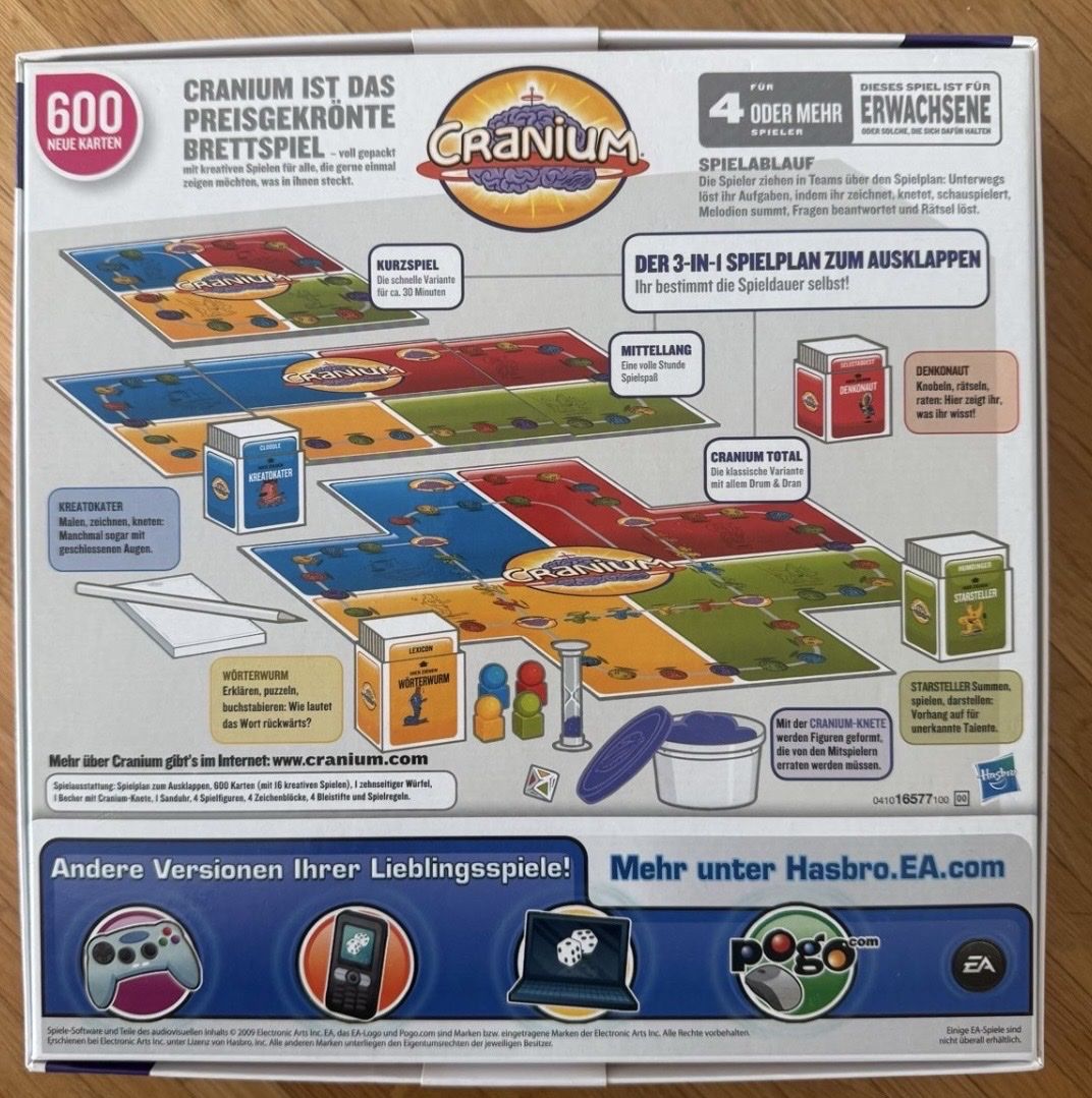 Hasbro Spiele: Cranium Brettspiel – Neu (gemäss Beschreibung) aus Männedorf von Dsonne 1
