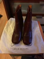 Chie Mihara Stiefeletten Bordeauxrot Pythonmuster Neu Gr.40