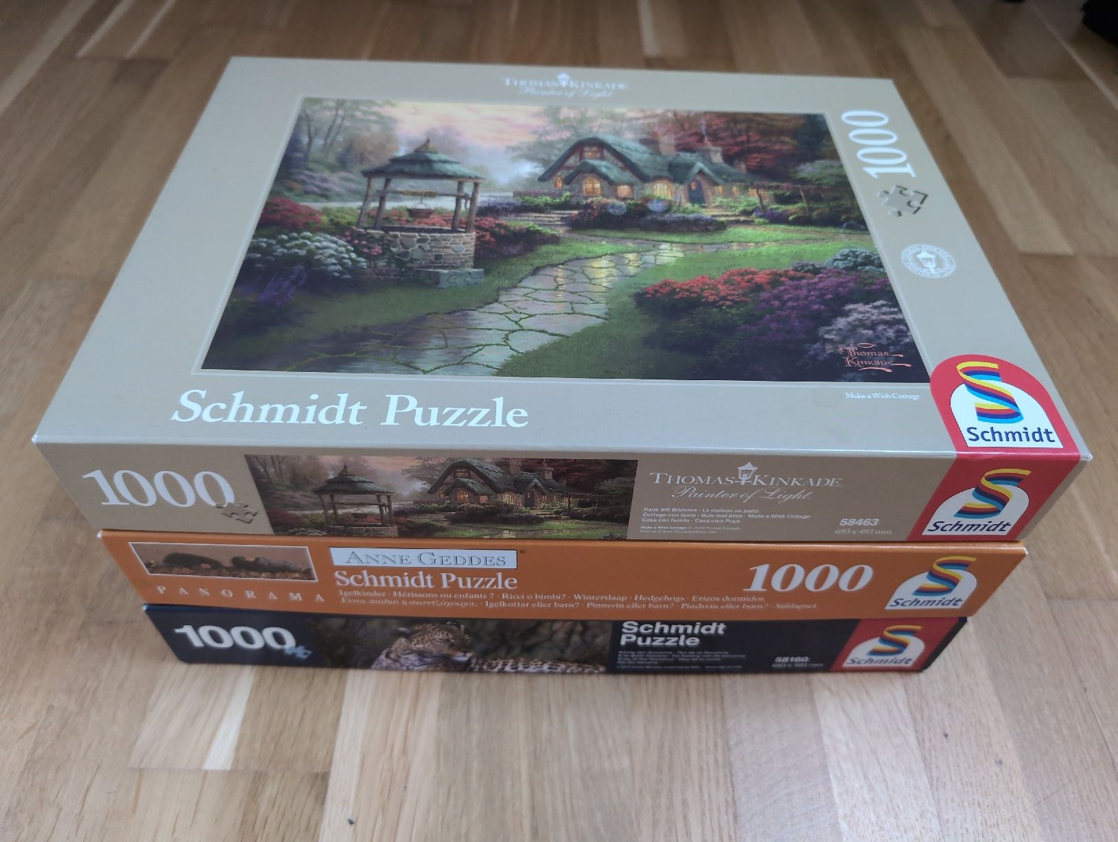 Puzzle: 3x 1000 Teile Puzzle von Schmidt – Usato da Obfelden venduto da the_ty9m