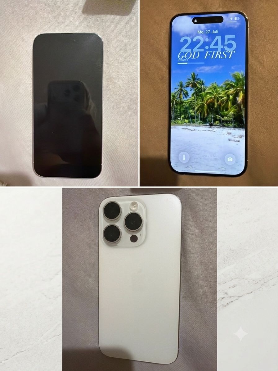 Apple Telefoni cellulari / Smartphones: I Phone 15 pro 128 GB – Usato da Luzern venduto da son_b66n