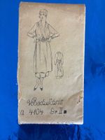Originales Schnittmuster für ein Kleid Jugendstil um 1910