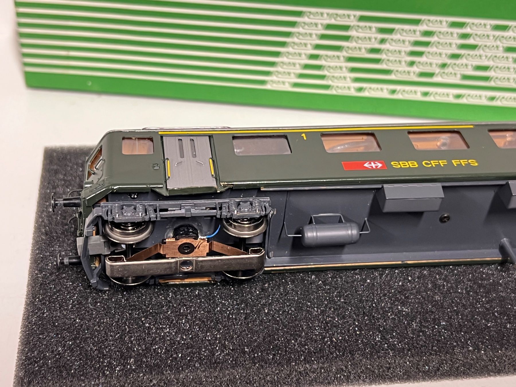 Roxy Modellini di ferrovie: Roxy 031  SBB CFF FFS Pilot BDe 1988 AC – Usato da Geroldswil venduto da TopTrain54 6