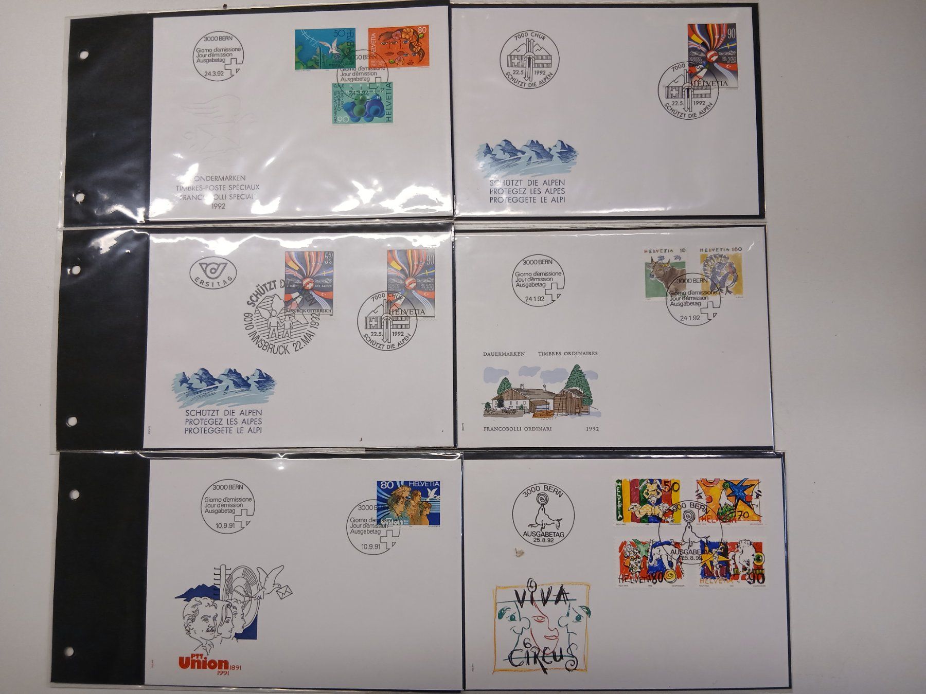 Tutti i francobolli: Briefmarken Ersttagsbriefe Sammlung, Top Zustand! – Usato da Sonnental venduto da maec69 1