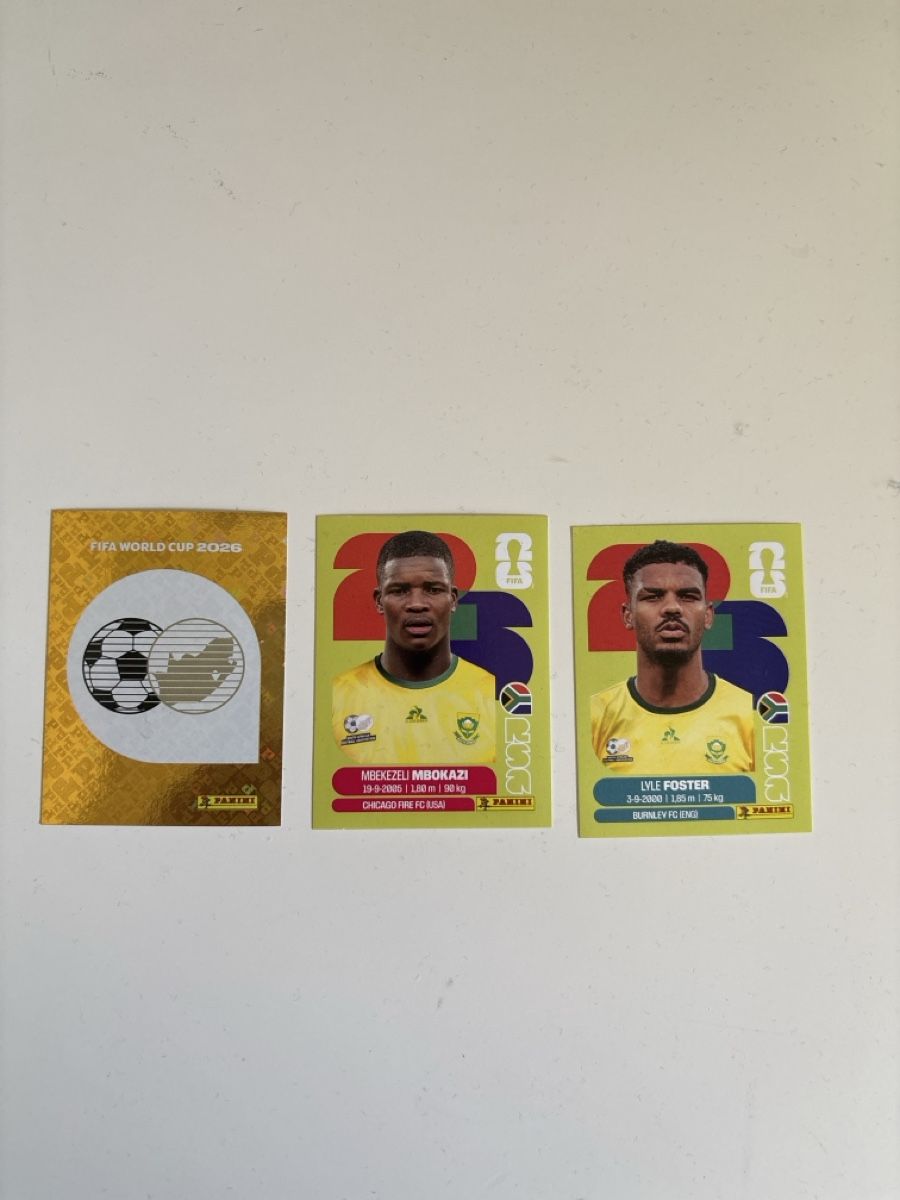 Panini Sammelbilder & Trading cards: Panini: RSA 1, RSA 6, RSA 17 – Neu (gemäss Beschreibung) aus Basel von min_xq6x