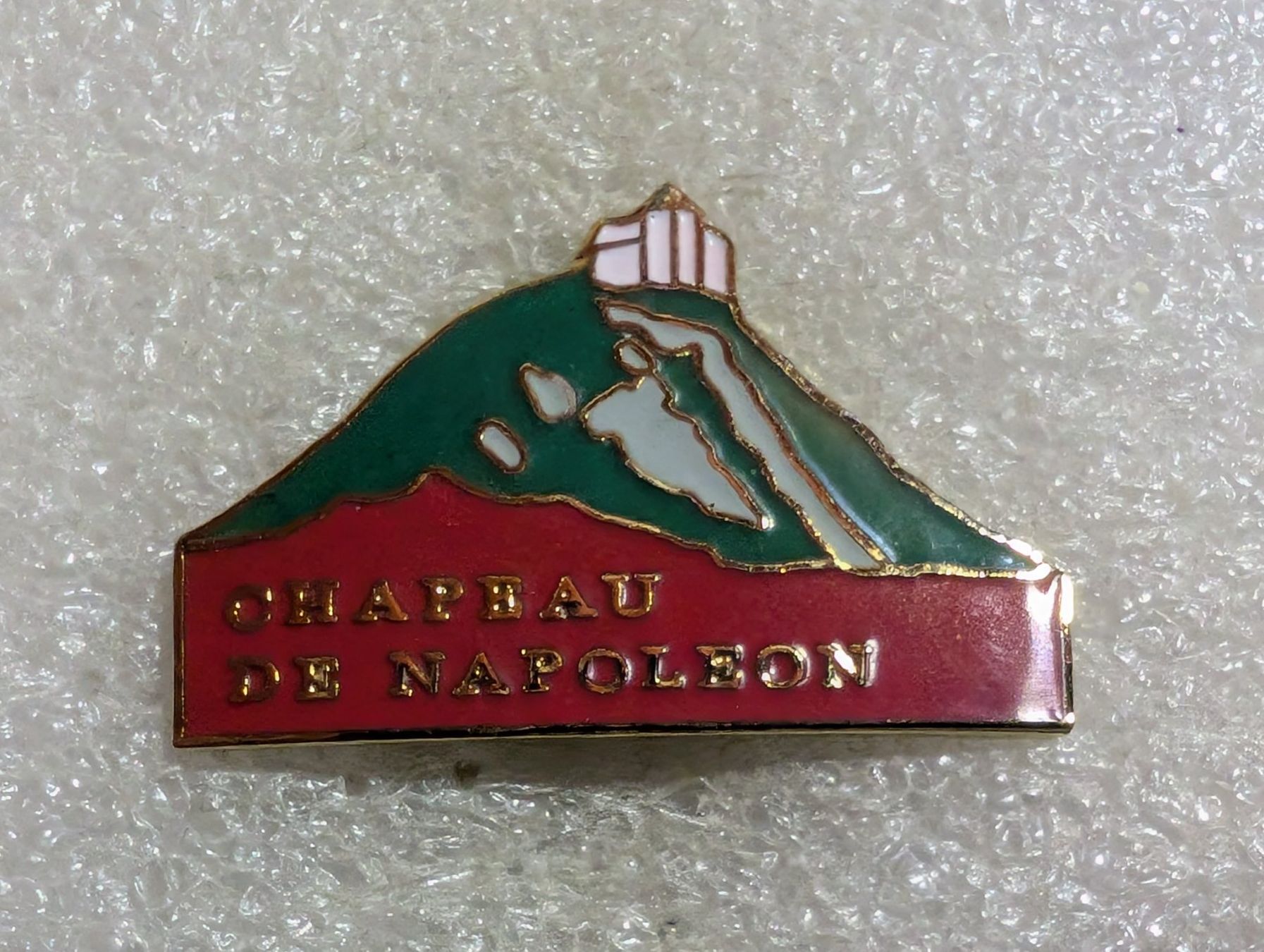 Placchette & Badge: Ansteckpin 156: Chapeau de napoleon – Usato da Oppligen venduto da Pin-Fall-Shop