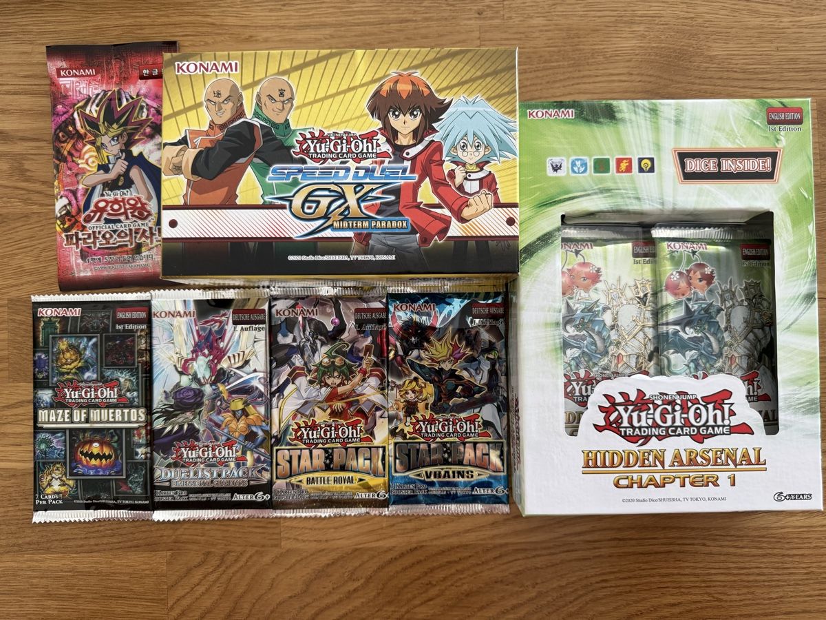 Yugioh Sammelbilder & Trading cards: Sealed Yu-Gi-Oh Produkte – Neu und originalverpackt aus Amriswil von sim_nlb6