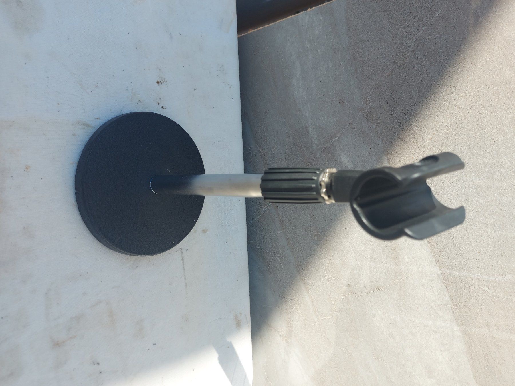 Instrumenten-& Notenständer: Mikrofonstativ K&M mit Fuss mit Halter – Gebraucht aus Rheinau von profitronic.shop 4