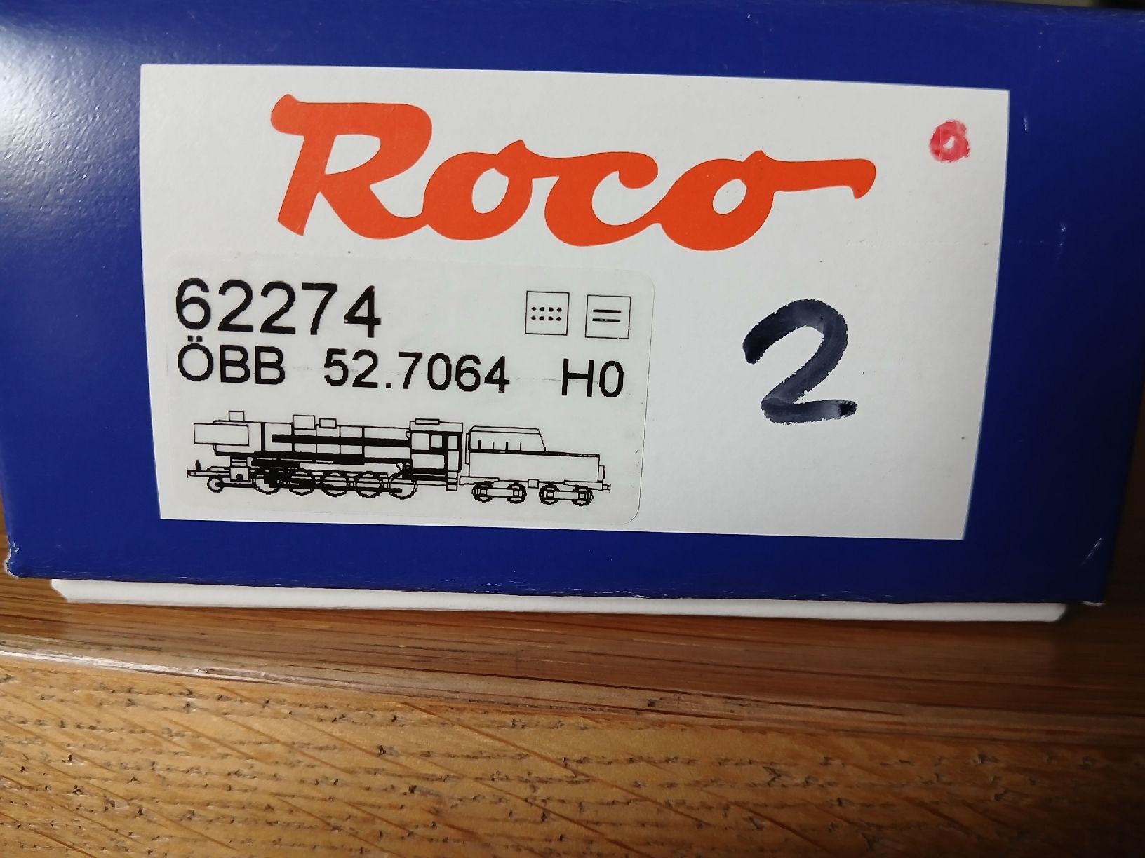 Roco Modellini di ferrovie: Dampflok ÖBB 52.7064 H0 Roco 62274 neu! – Nuovo e nell'imballaggio originale da Bözen venduto da Kolumbus77 1