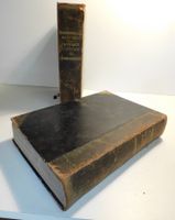 Malte Brun 1882 u 1883 antike Ausgaben Leder gebunden