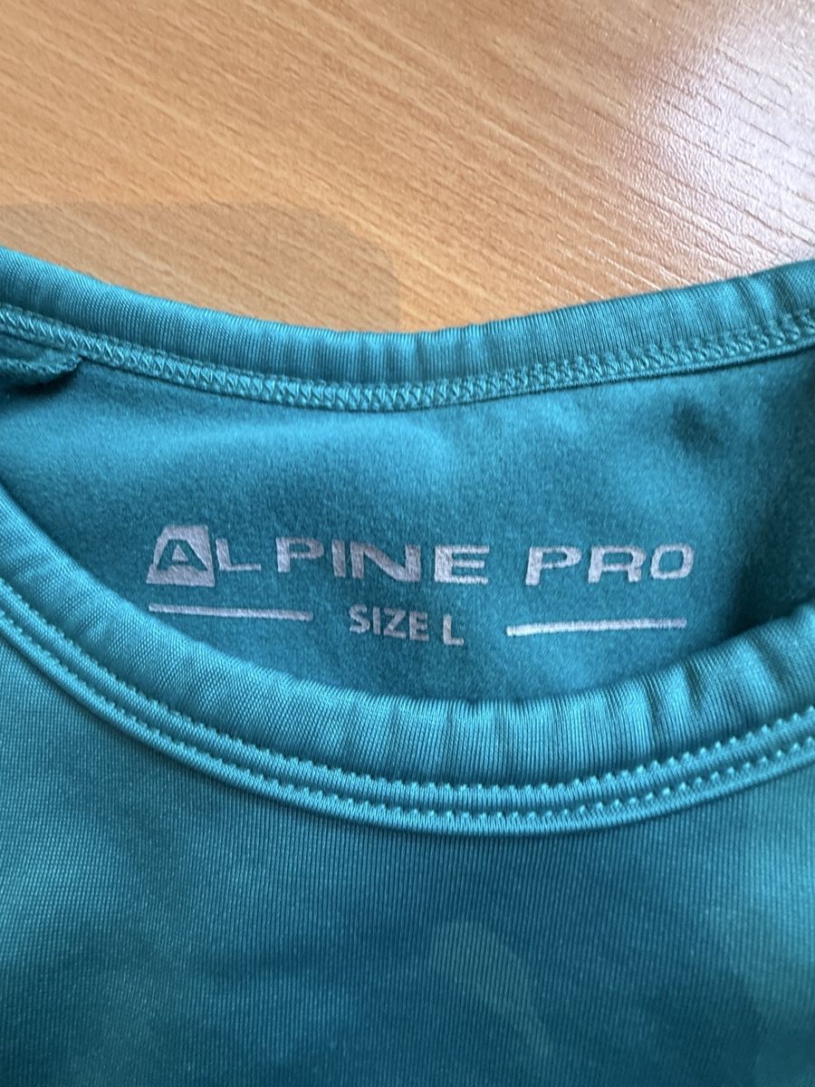 Maglioni & Felpe: Schöne L/40 Langarmshirt Alpine Pro türkis – Nuovo (secondo la descrizione) da Balsthal venduto da Almendra 1