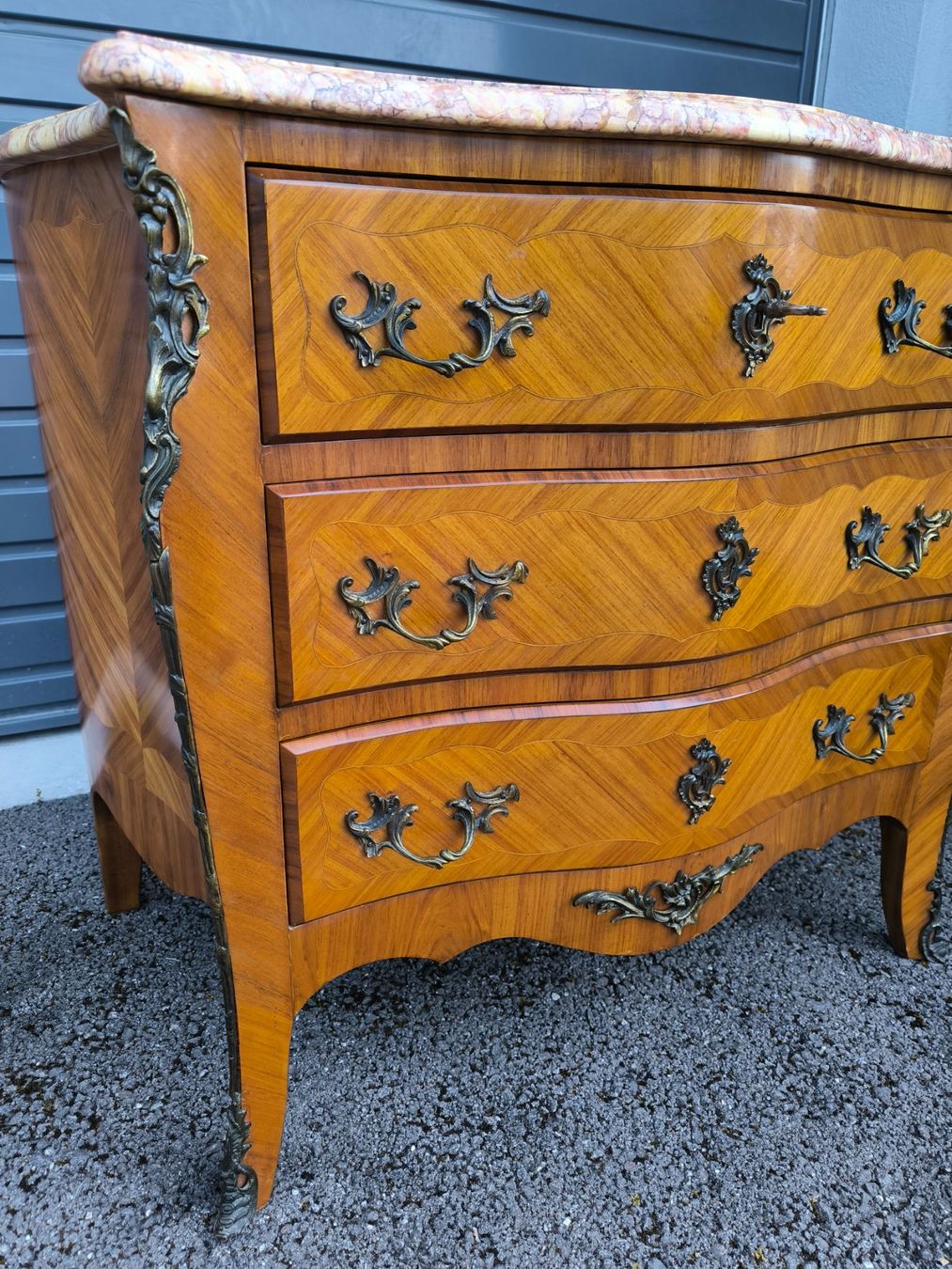 Cassettiere: Commode style Louis XV – Usato da Wittenheim venduto da LeGrenierdeSam 5