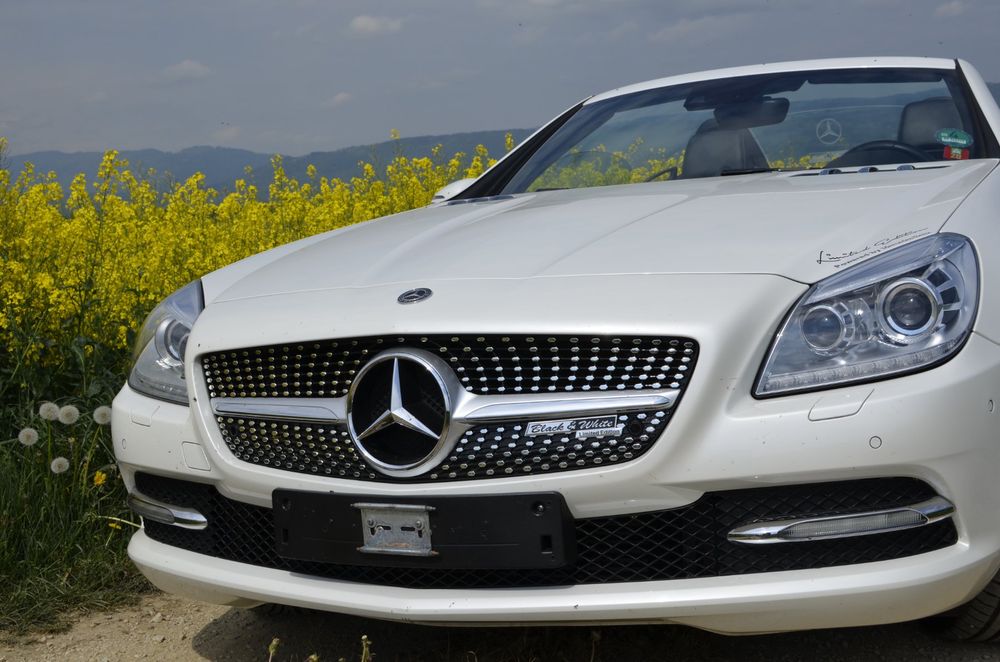 MERCEDES SLK 250 R172 WEINSBERG (Black&White) Diamant ab MFK (Gebraucht ...
