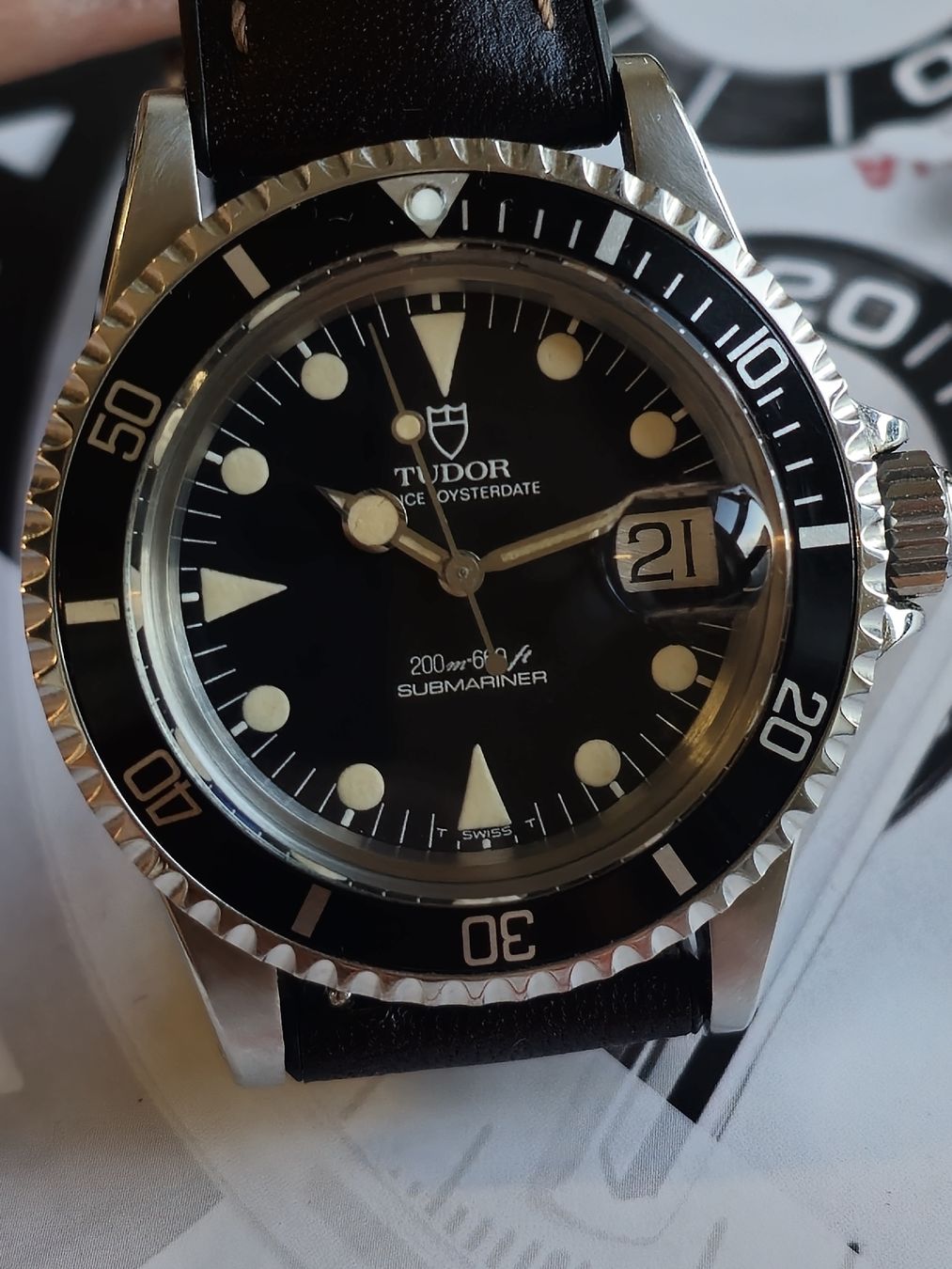 Tudor Orologi: Tudor Submariner Lollipop 76100 Tausch – Usato da Basel venduto da TimelessWanderer 8