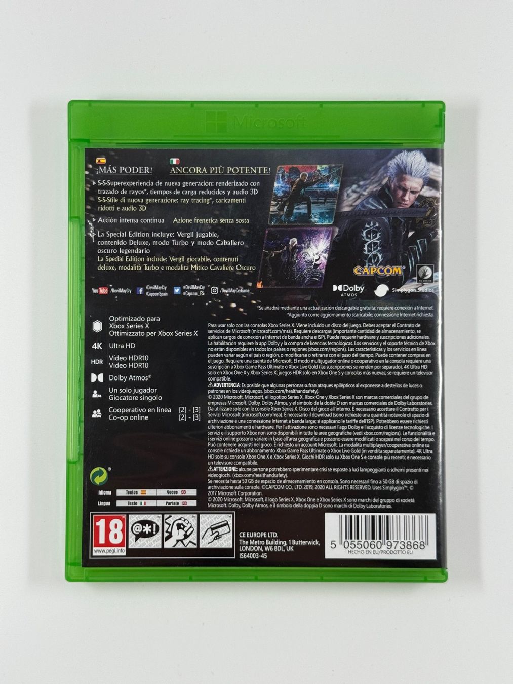 Microsoft Jeux: XBOX ONE Spiel: Devil May Cry 5 – Neuf (Voir description) à Soyhières par Spartan117 1