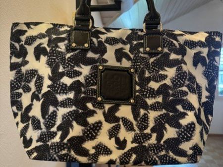 Longchamp Le Pliage Tasche – Sonderedition "Plume" – Wie neu