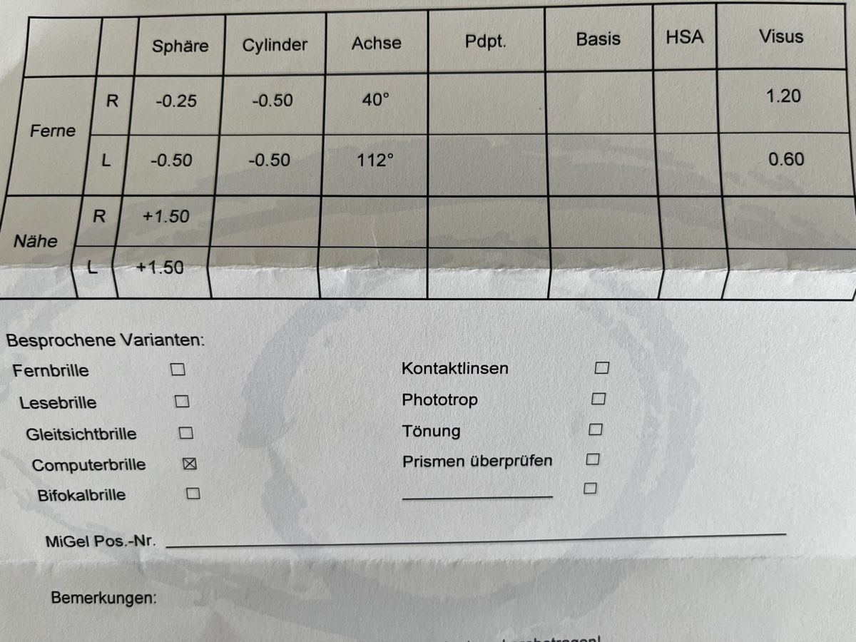Lunettes & Verres: Nie gebrauchte Brille Visilab – Neuf (Voir description) à Heitenried par Rose510 5