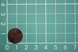 kantonsmünze genf 6 deniers 2 quarts 1730