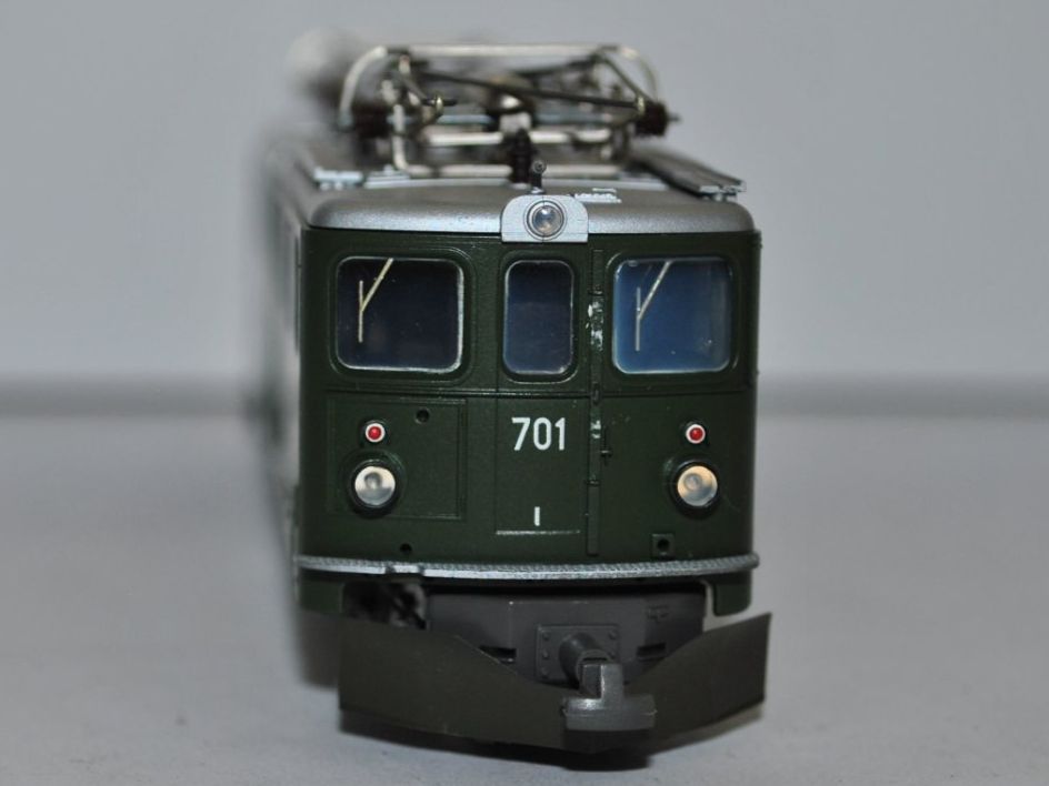 Bemo Modellini di ferrovie: Bemo Elektrolok RhB 1254/1 (PDB150) – Usato da Aarwangen venduto da Bahnsupport 3