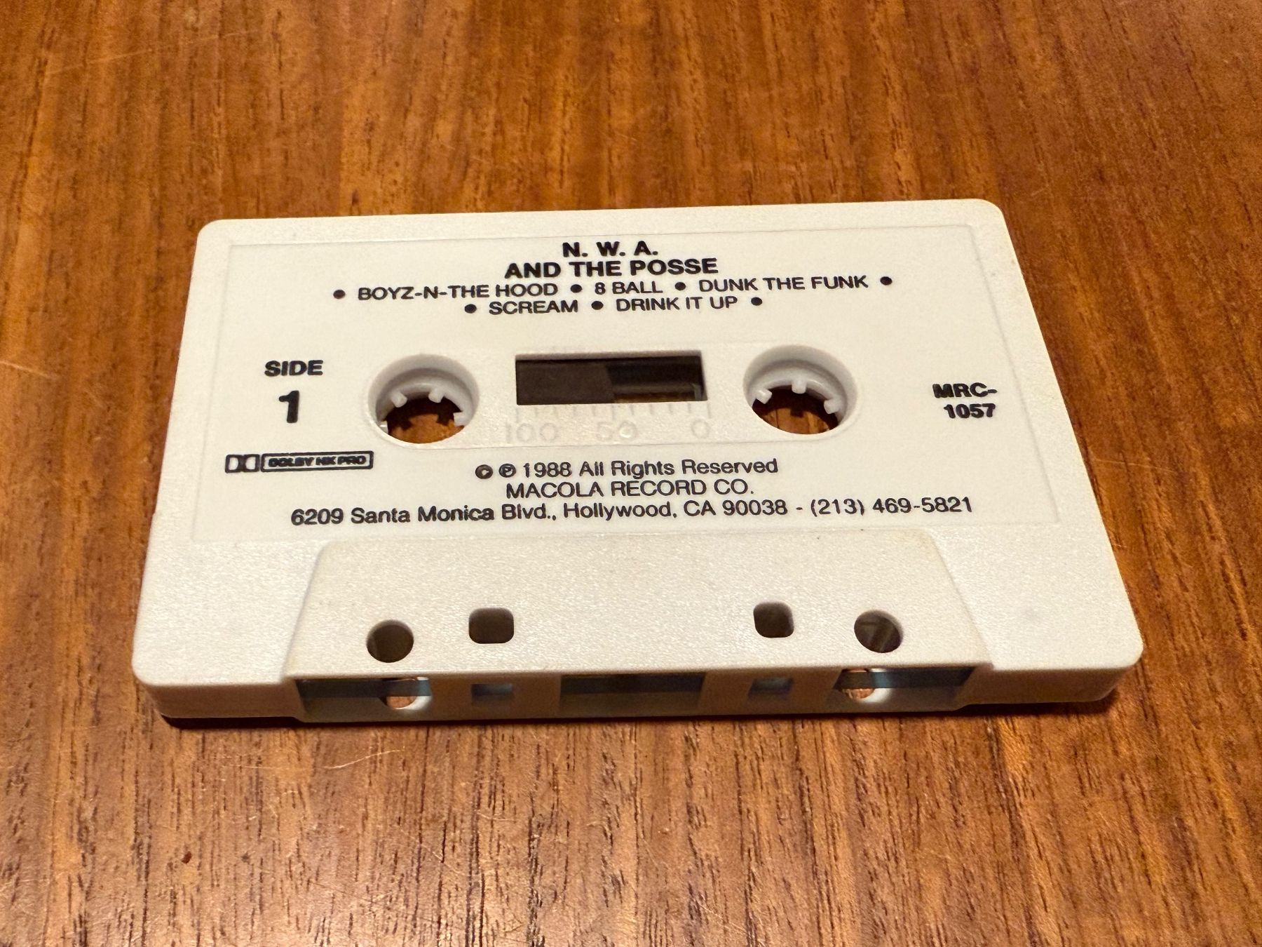 Cassettes audio: N.W.A. AND THE POSSE / US 1989 MC – D'occasion à Delémont par cpop 2