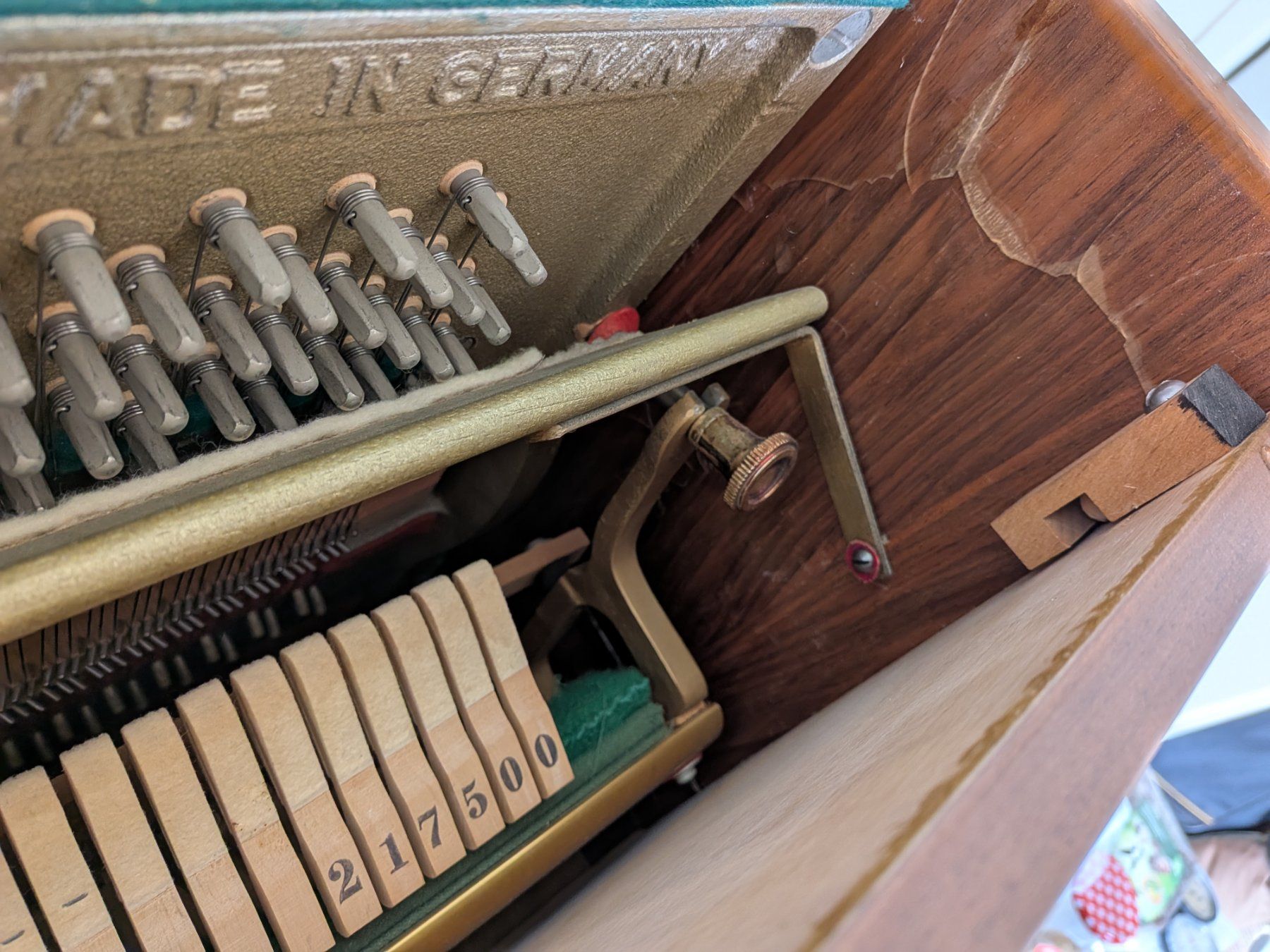 Strumenti musicali: Zimmermann Klavier mit Hocker und Lernbuch ZU VERSCHENKEN – Usato da Schaffhausen venduto da pri_rs87 4