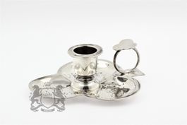 Kleiner Kerzenhalter 925 Sterling Silber *SL82