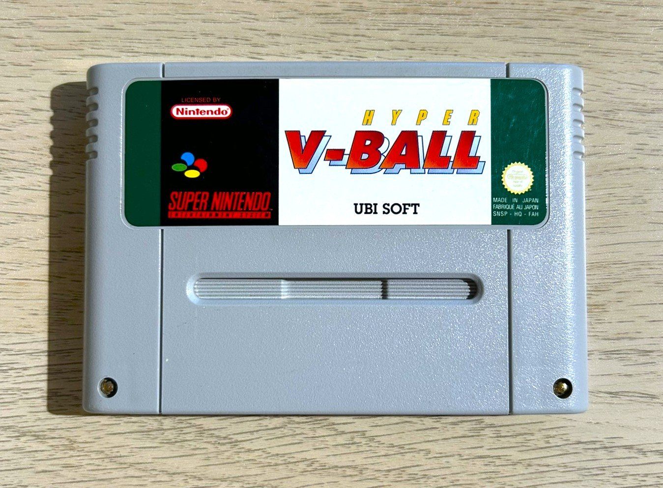Nintendo Spiele: Hyper V-Ball SNES – Gebraucht aus St. Gallen von Alpine.Arcade