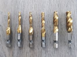 BIT Gewindebohrer Set 6-teilig neu