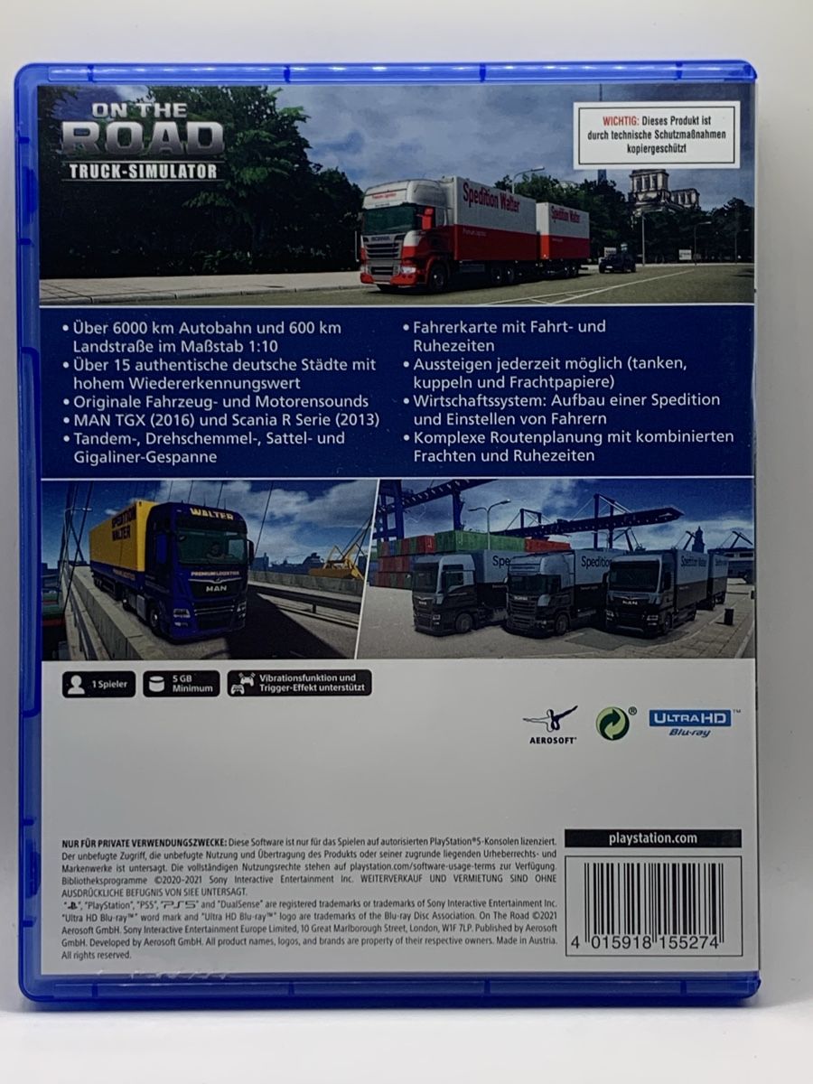 Sony Giochi: On The Road Truck Simulator - PS5 – Usato da Ostermundigen venduto da RG-Collector 1